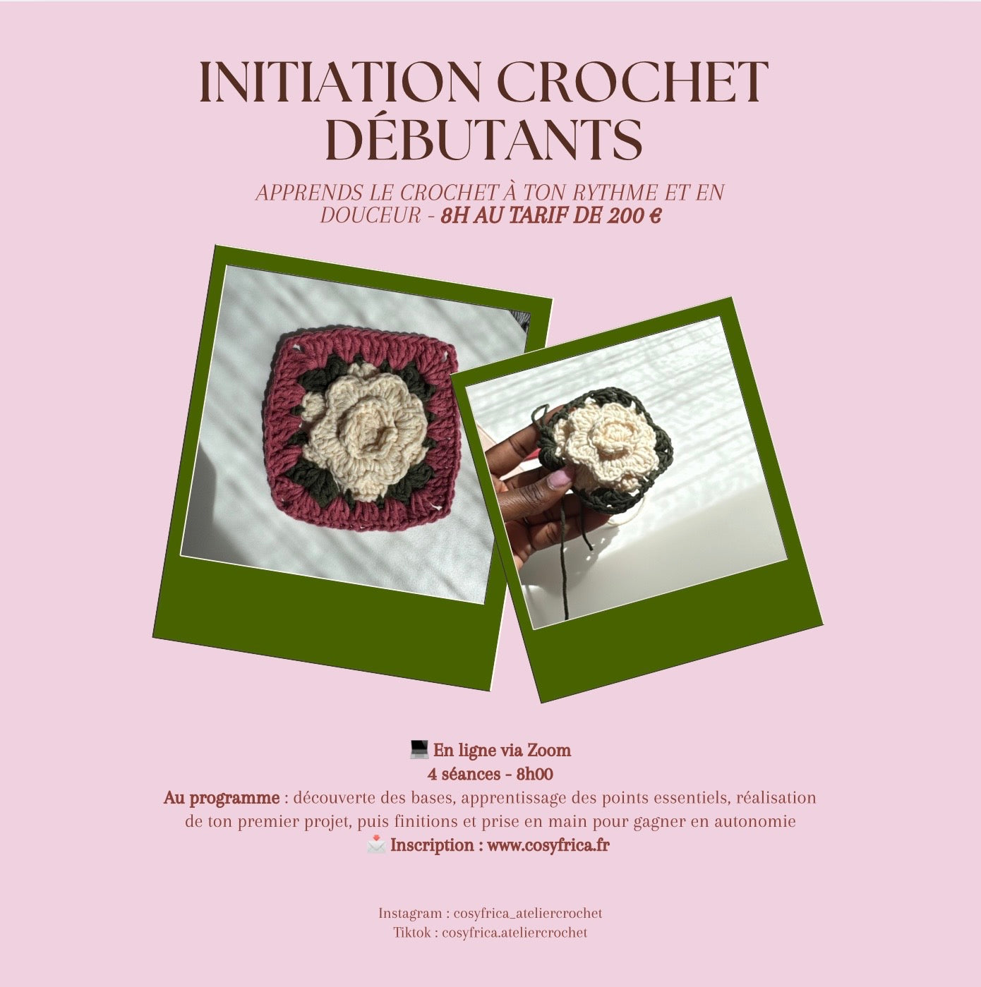 Initiation Crochet Débutants